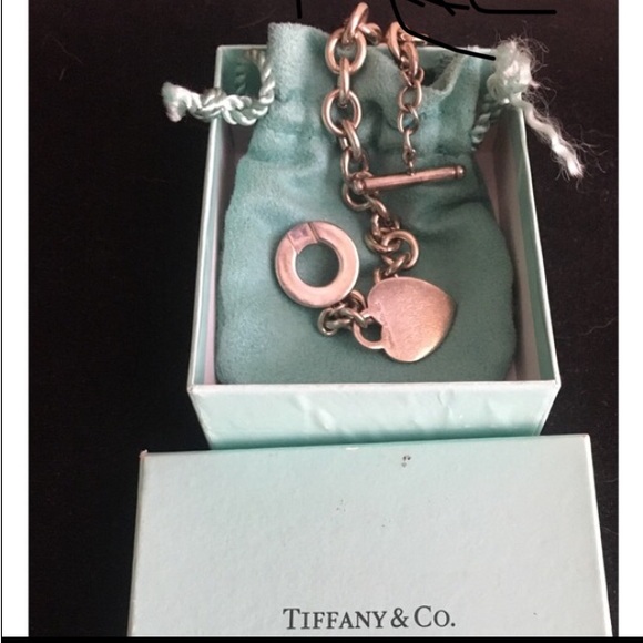 ViNtaGe aUthEnTic diSc0ntiNueD inteRl0cKing cercles TiFFany & co bRaCelet - Picture 9 of 14